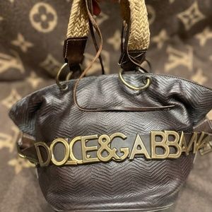 AUTHENTIC DOLCE & GABBANA BELTED HANDBAG